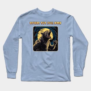 Werewolf Full Moon- Eldritch Unveiled Long Sleeve T-Shirt